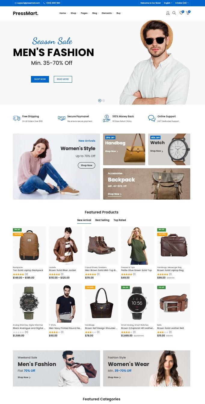 Restaurant website development showcase